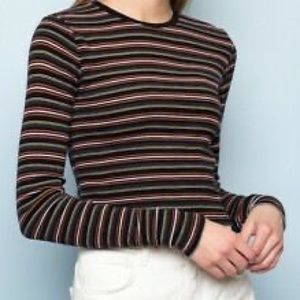 Long sleeve Brandy Melville Crop top